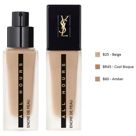 ysl fondotinta b50|ALL HOURS FOUNDATION .